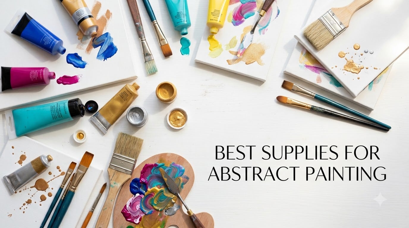 best supplies for abstract painting