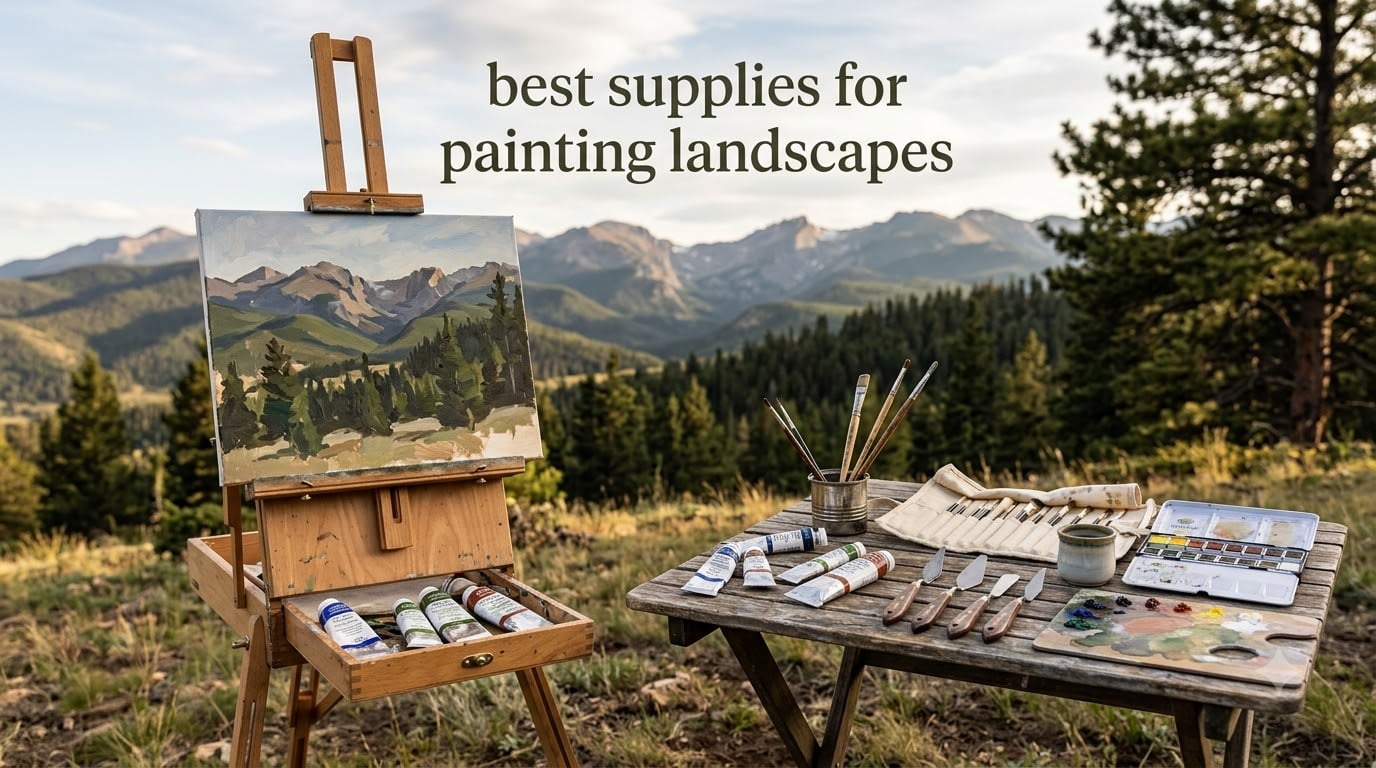 best supplies for painting landscapes