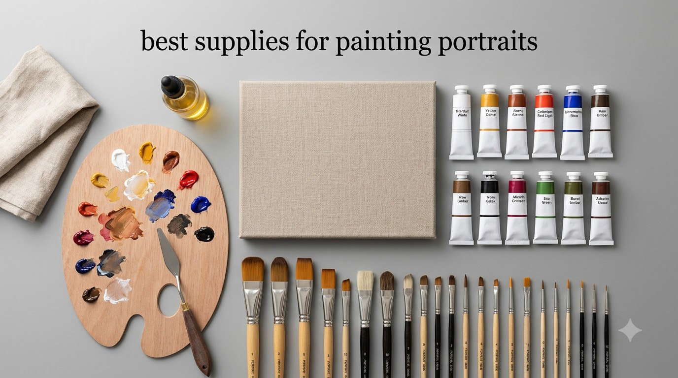 best supplies for painting portraits