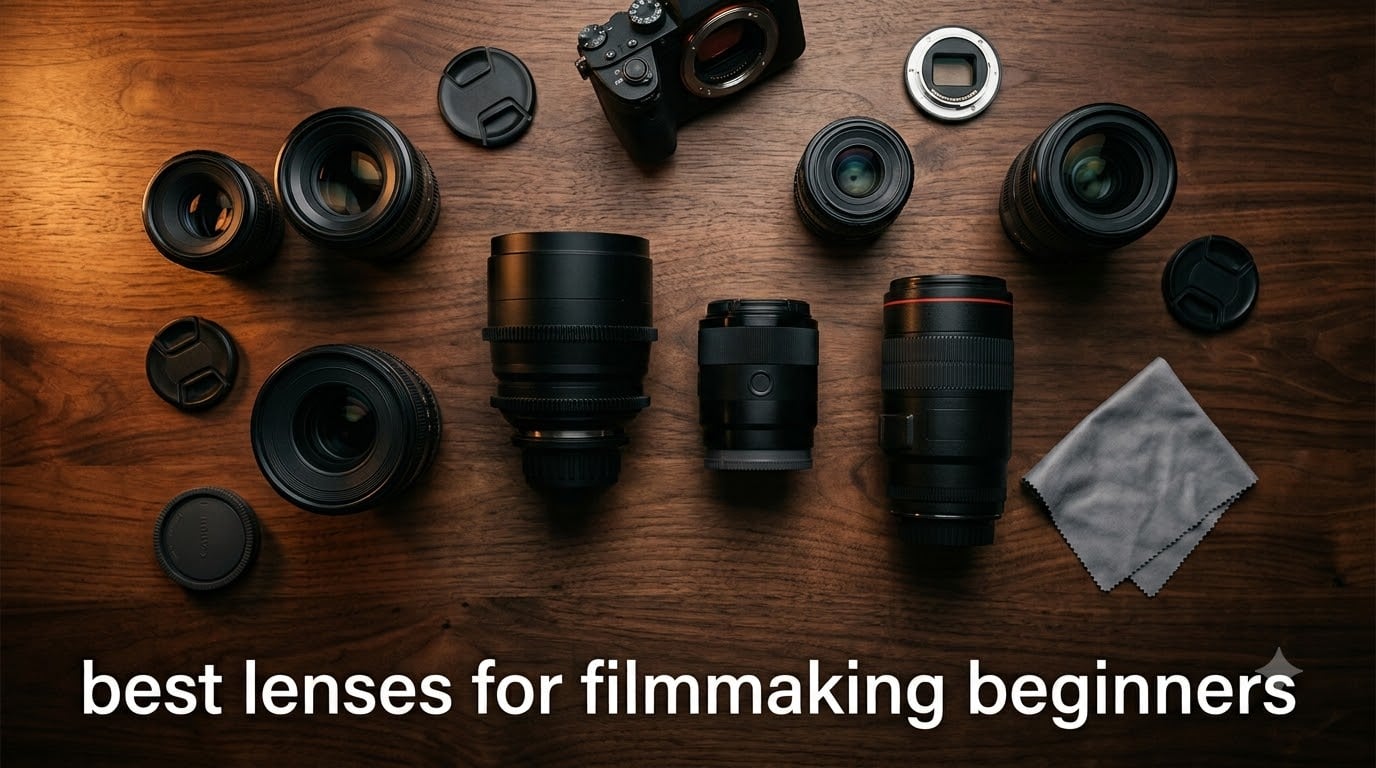 best lenses for filmmaking beginners
