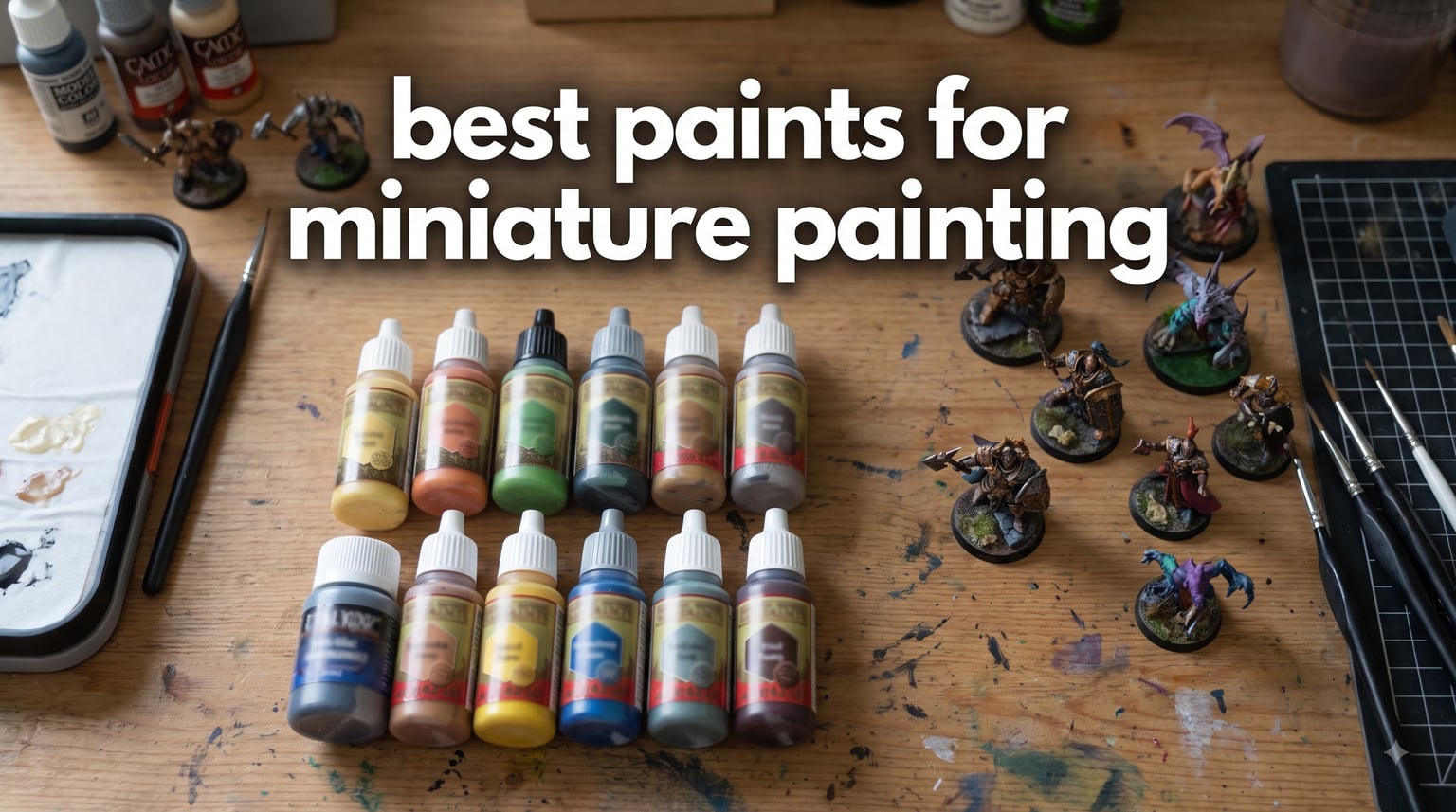 best paints for miniature painting