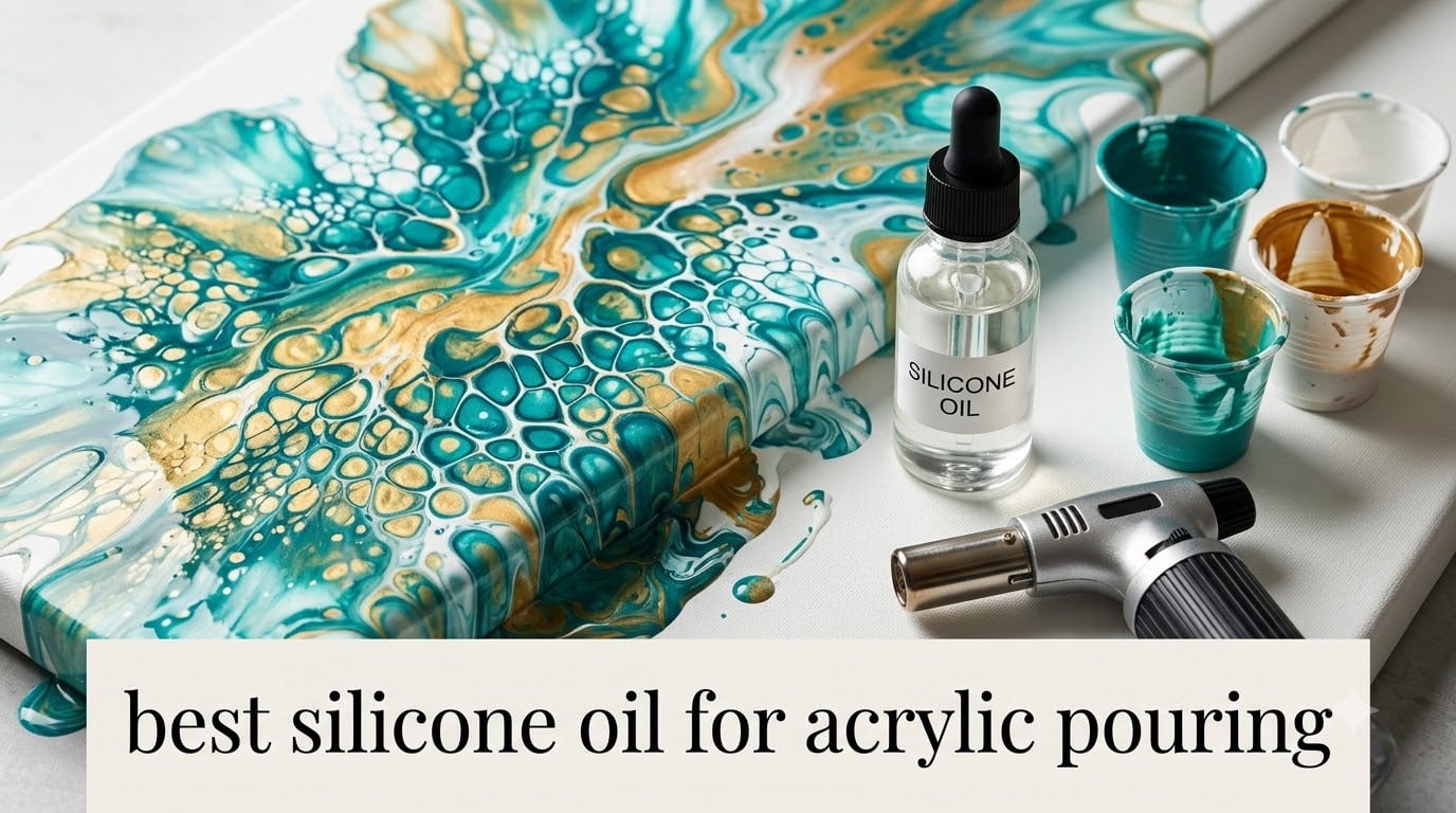best silicone oil for acrylic pouring