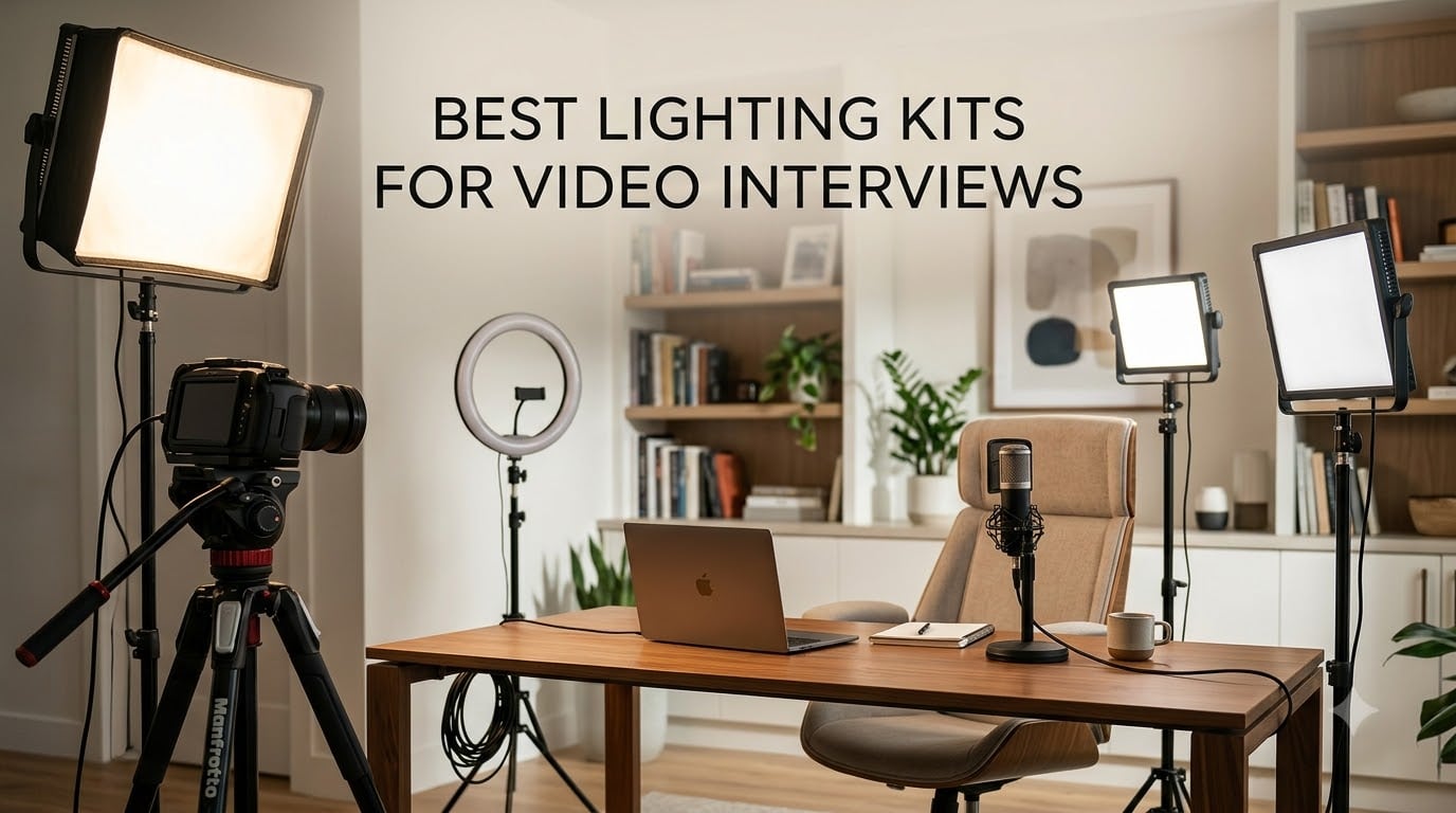 best lighting kits for video interviews