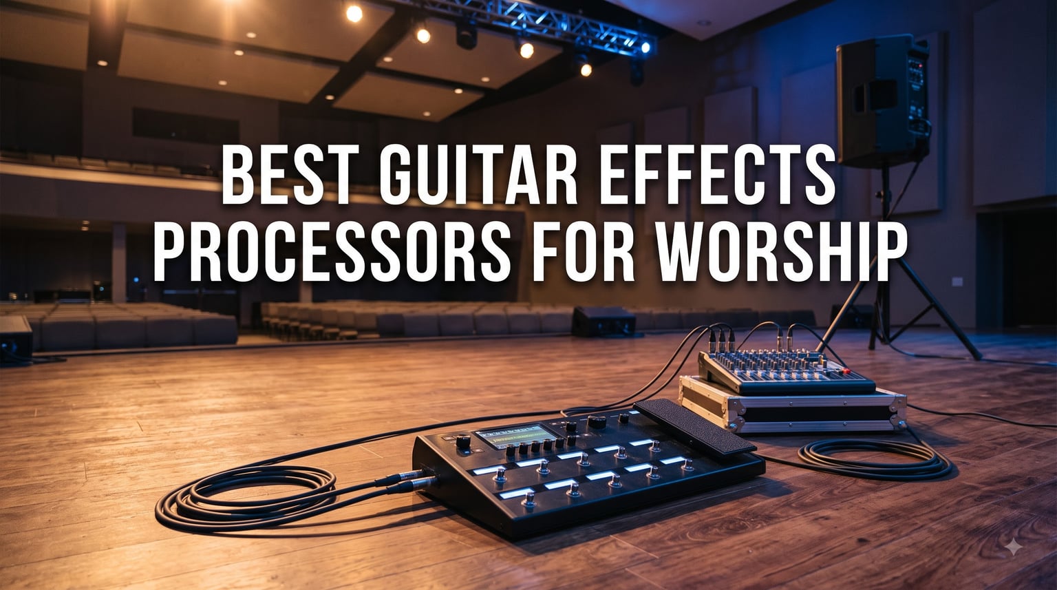 best guitar effects processors for worship