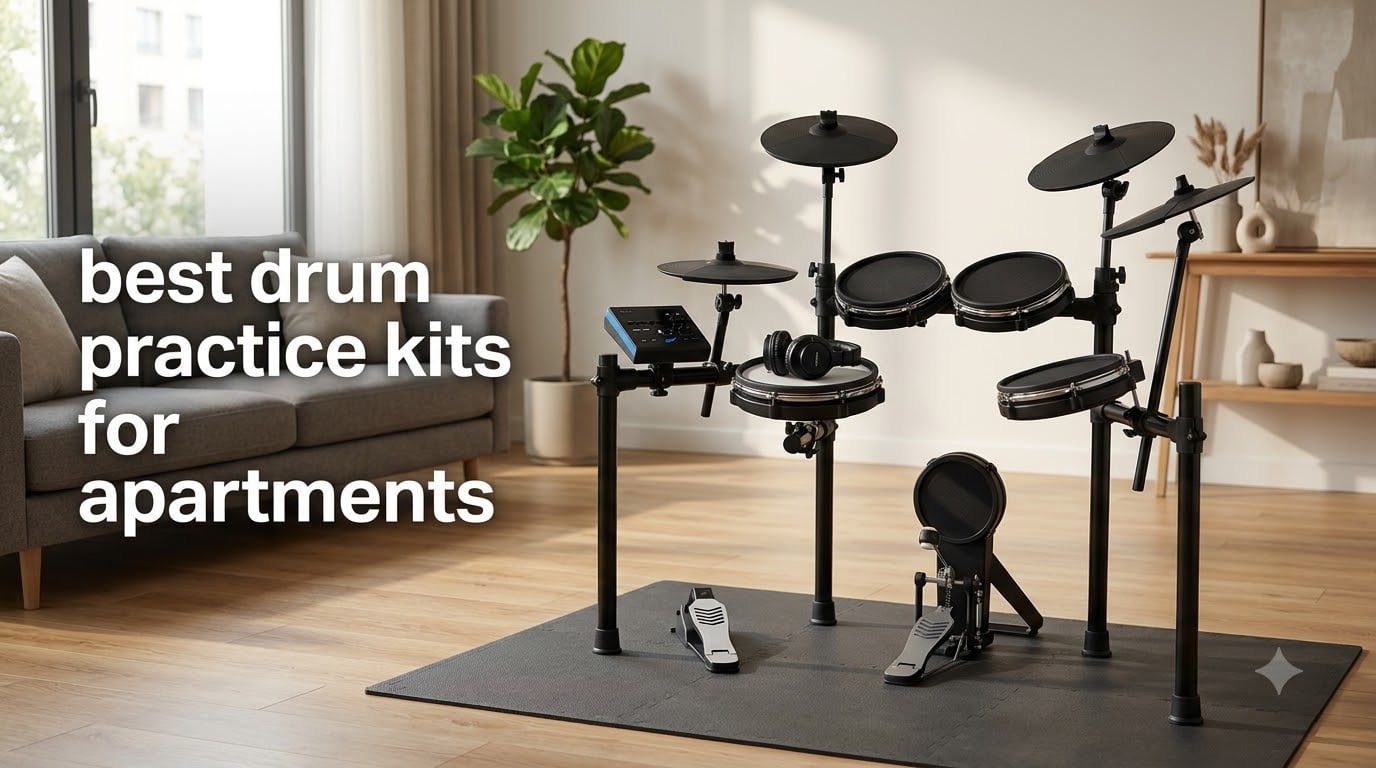 best drum practice kits for apartments