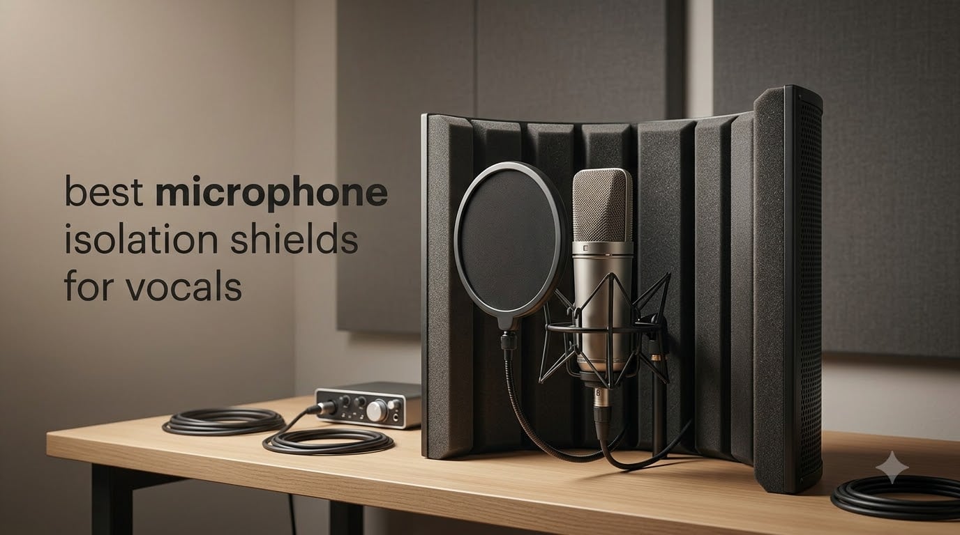 best microphone isolation shields for vocals
