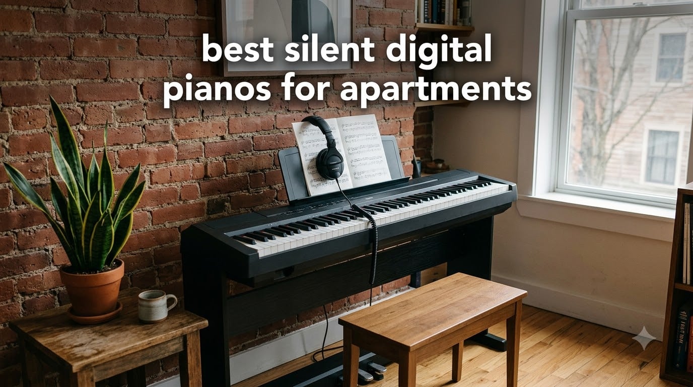 best silent digital pianos for apartments