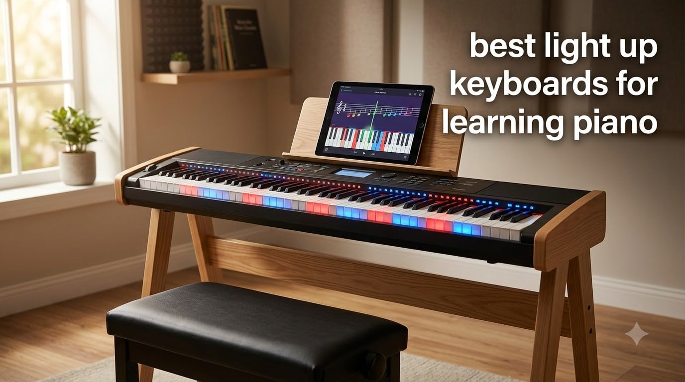 best light up keyboards for learning piano