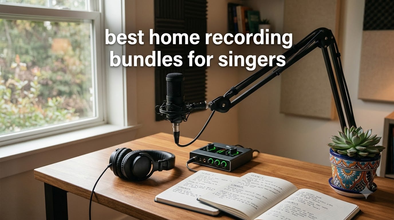 best home recording bundles for singers
