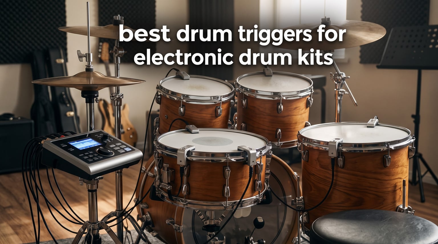 best drum triggers for electronic drum kits