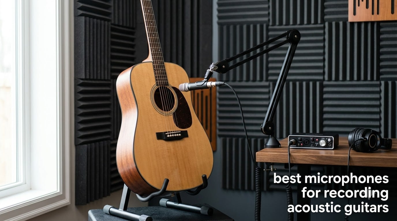 best microphones for recording acoustic guitars