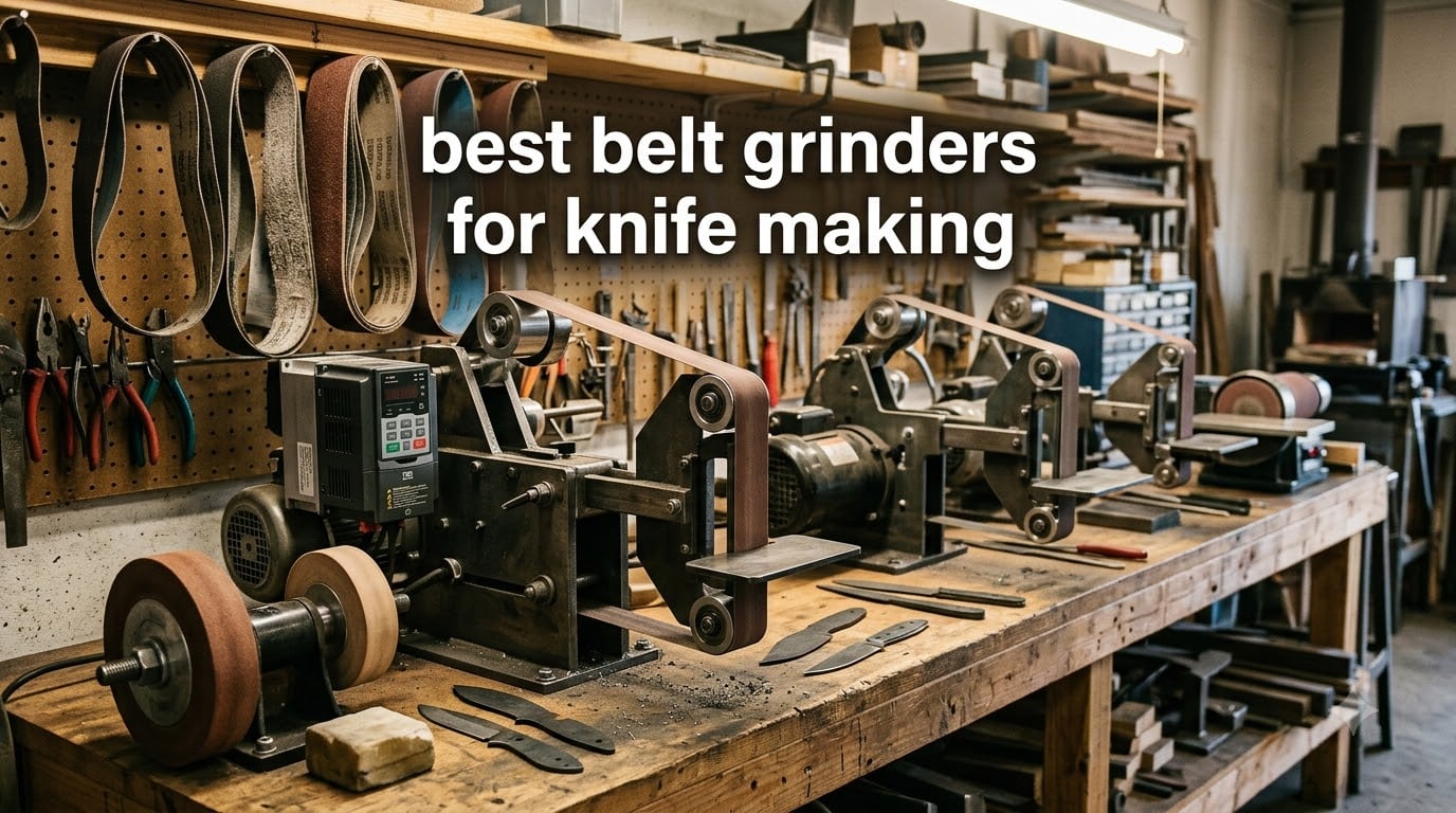 best belt grinders for knife making