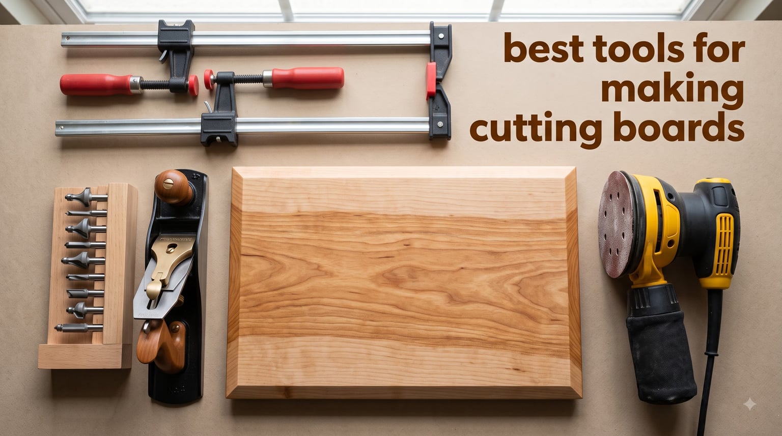 best tools for making cutting boards