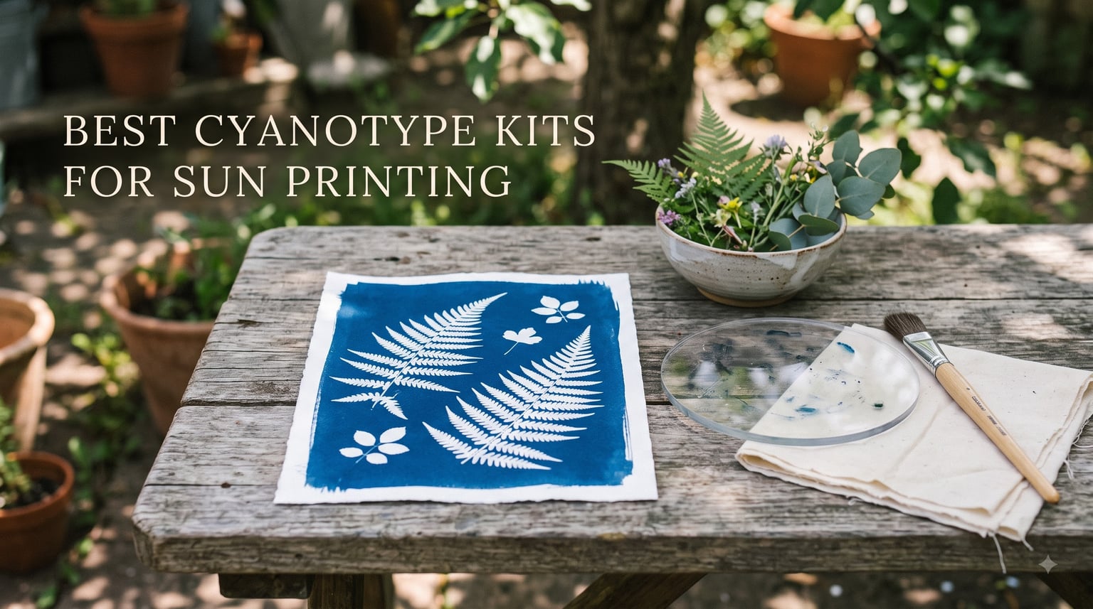 best cyanotype kits for sun printing