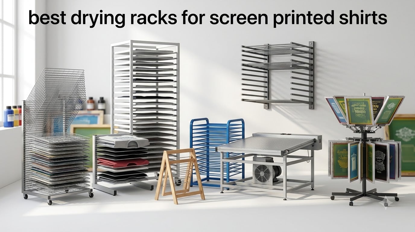 best drying racks for screen printed shirts