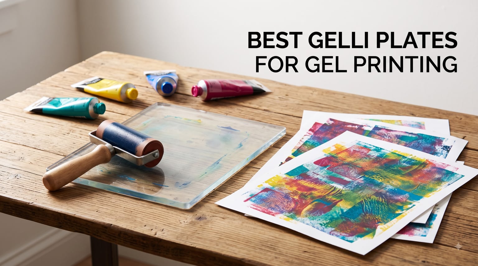 best gelli plates for gel printing