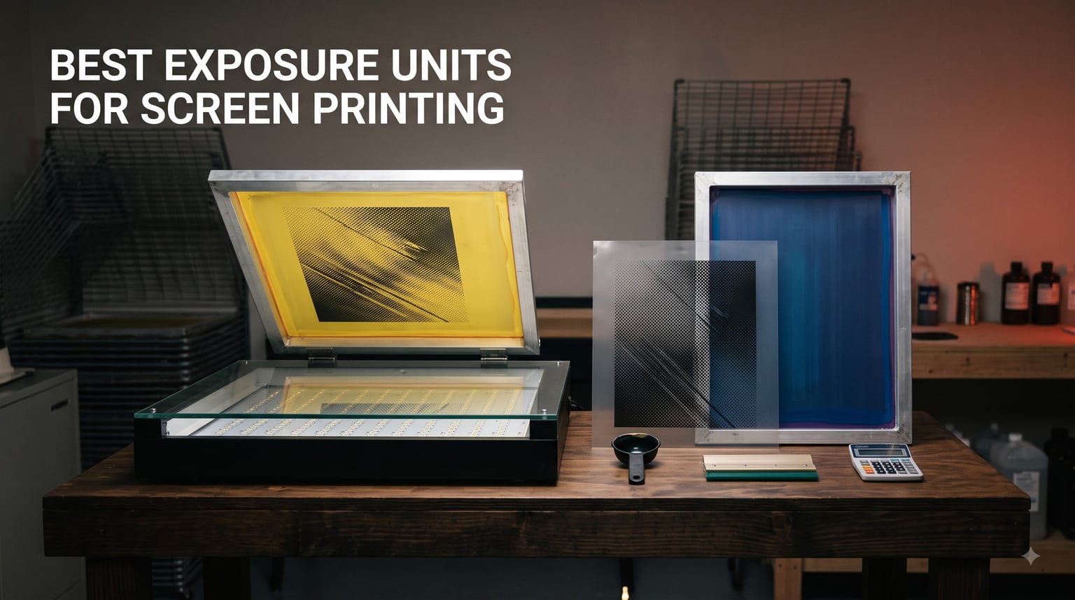 best exposure units for screen printing