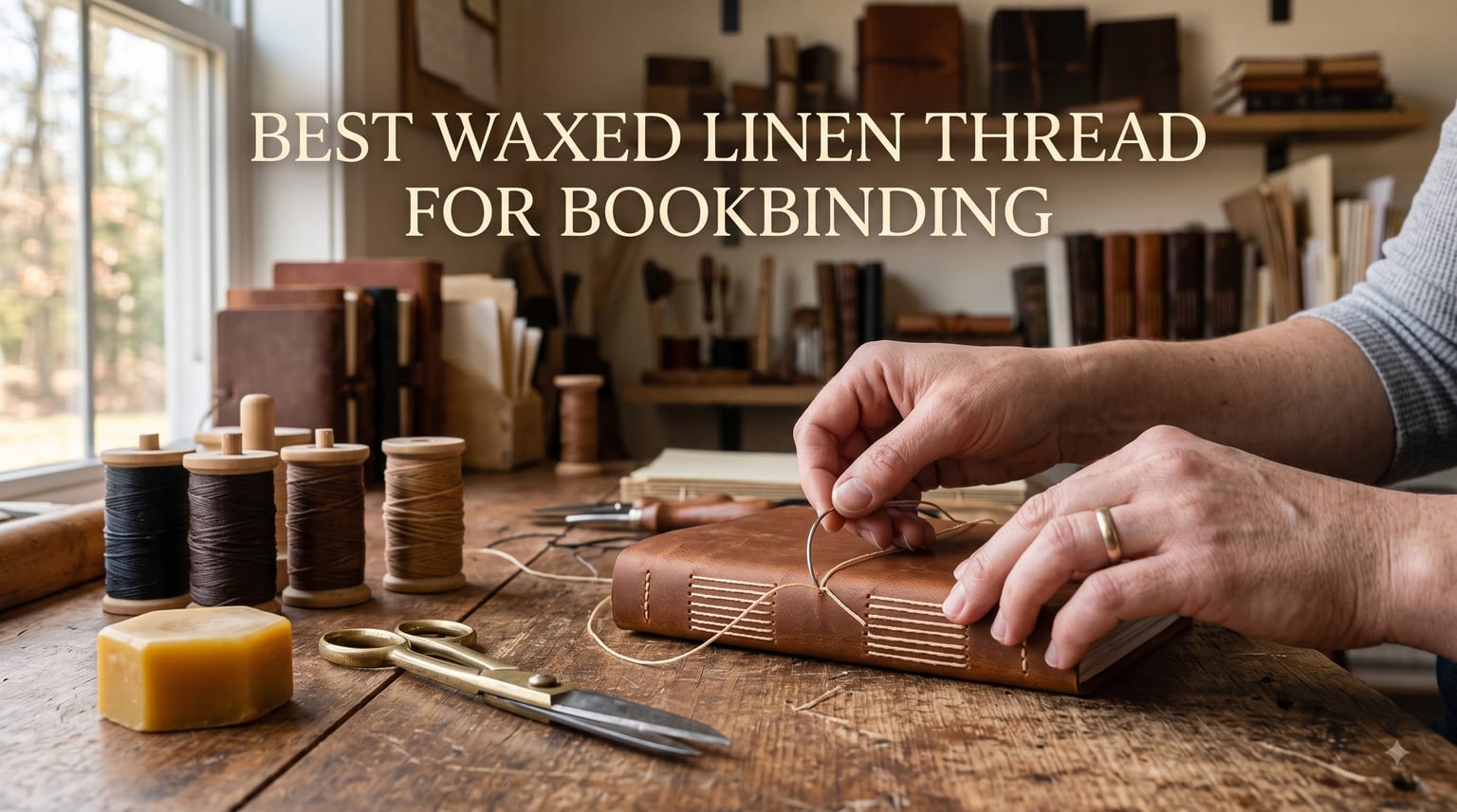 best waxed linen thread for bookbinding