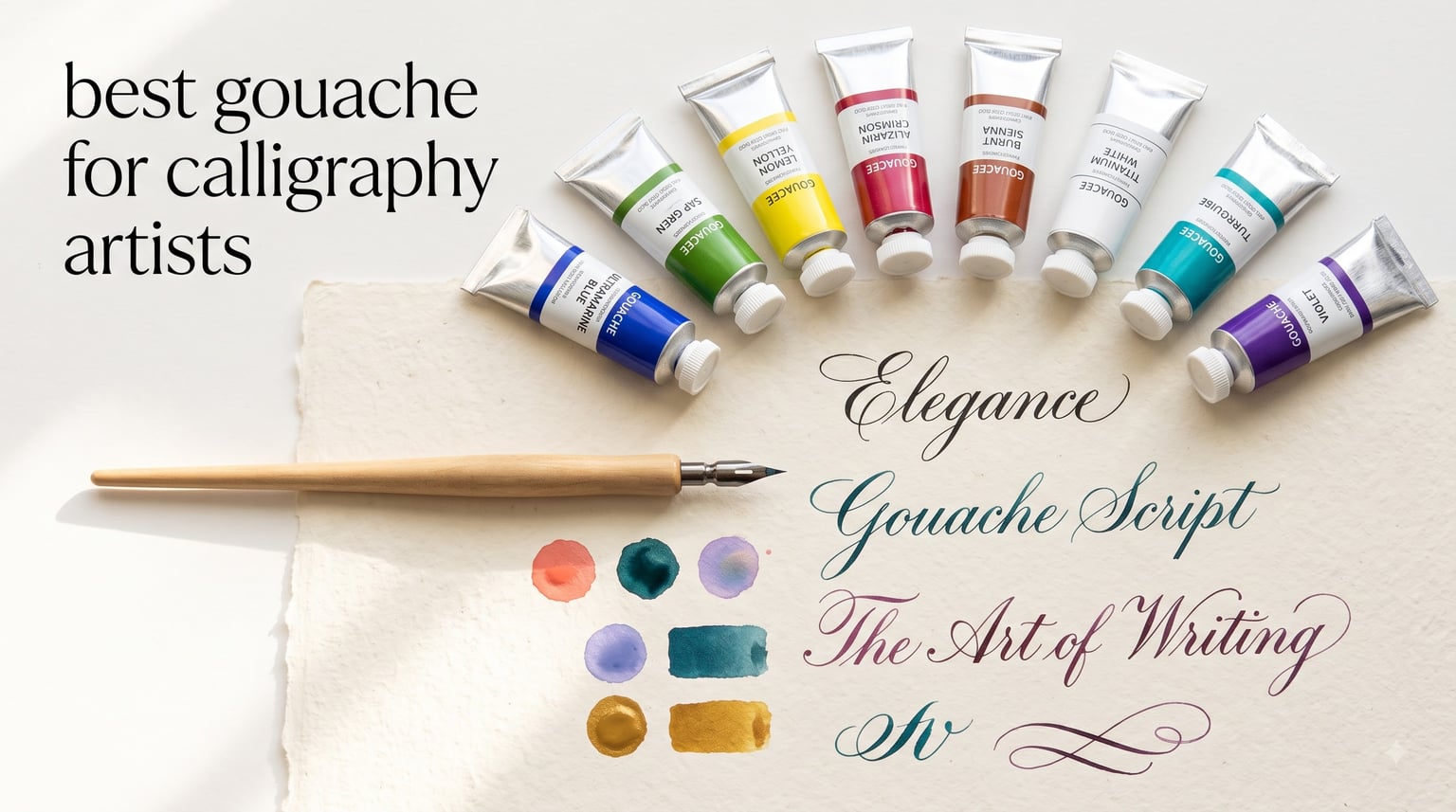 best gouache for calligraphy artists