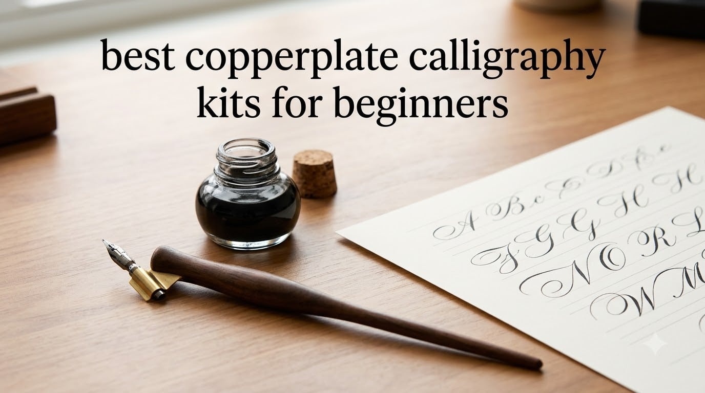 best copperplate calligraphy kits for beginners