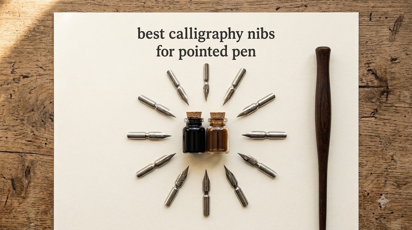 best calligraphy nibs for pointed pen