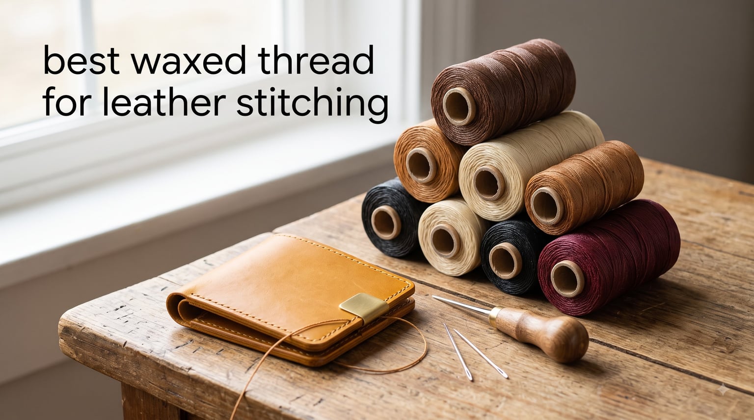 best waxed thread for leather stitching