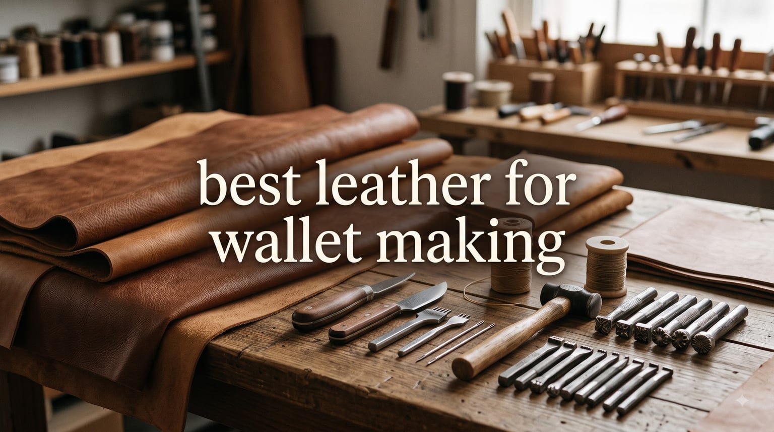 best leather for wallet making