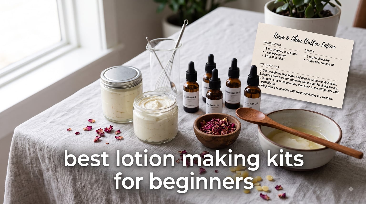 best lotion making kits for beginners