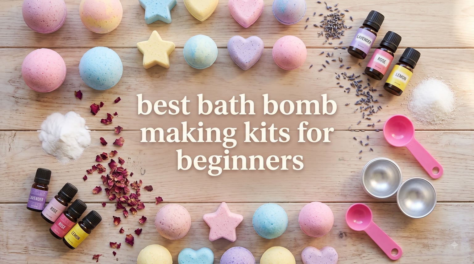 best bath bomb making kits for beginners