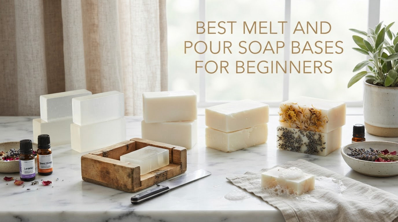 best melt and pour soap bases for beginners