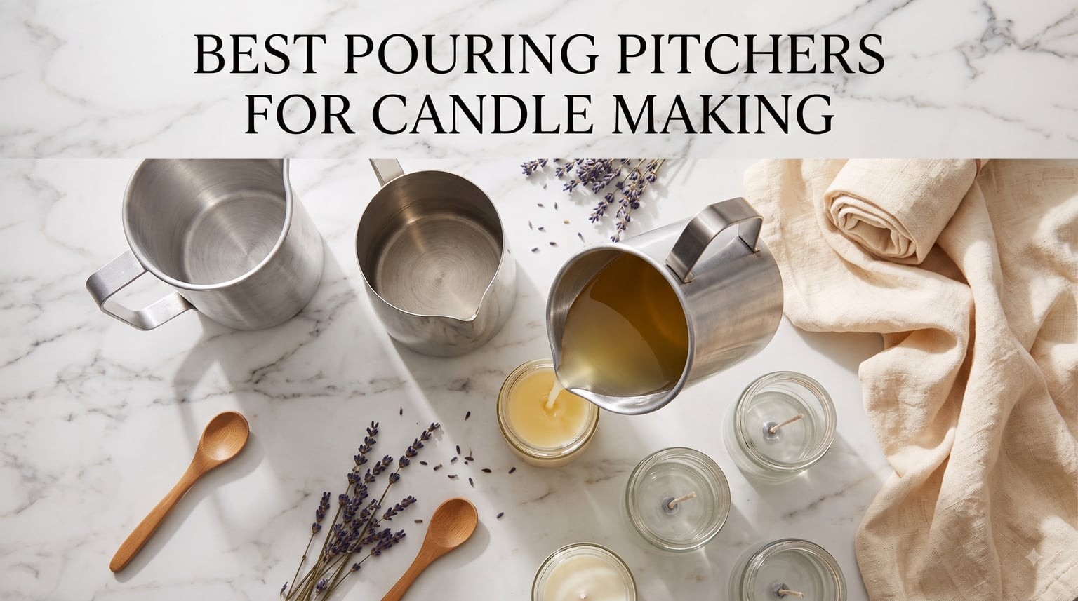 best pouring pitchers for candle making