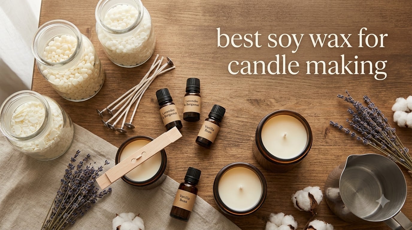 best soy wax for candle making