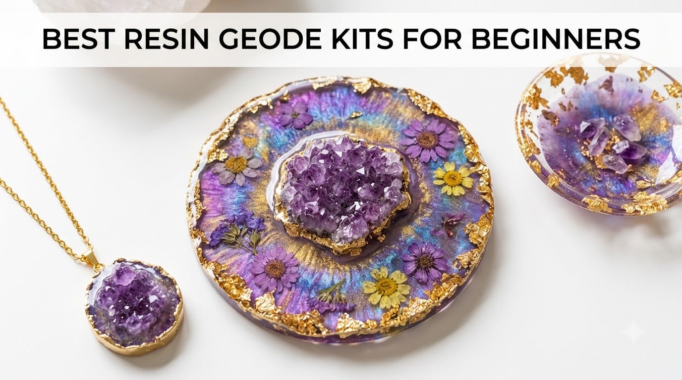 best resin geode kits for beginners