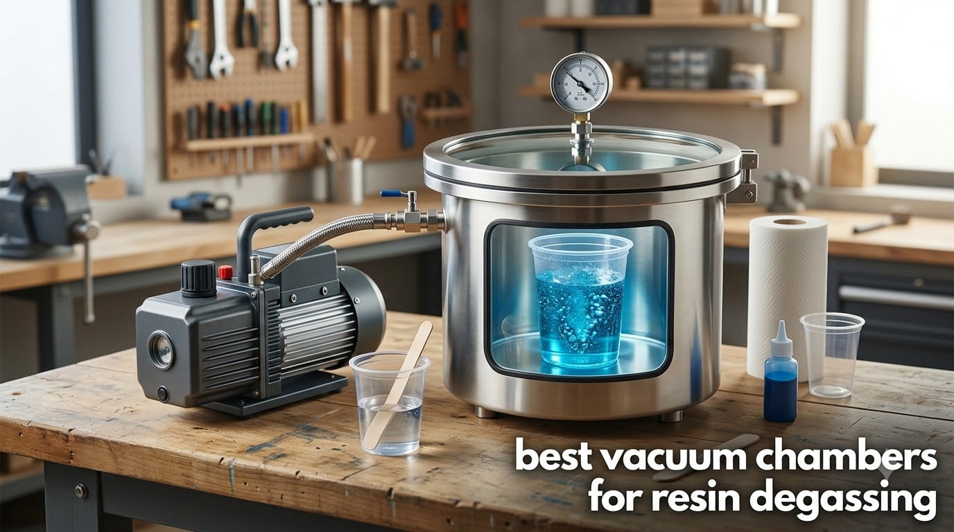 best vacuum chambers for resin degassing