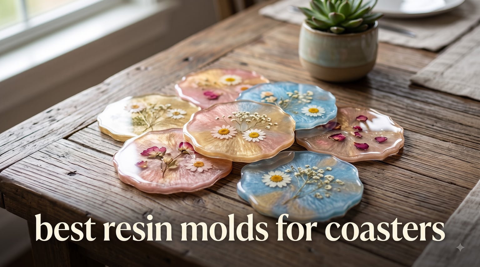 best resin molds for coasters