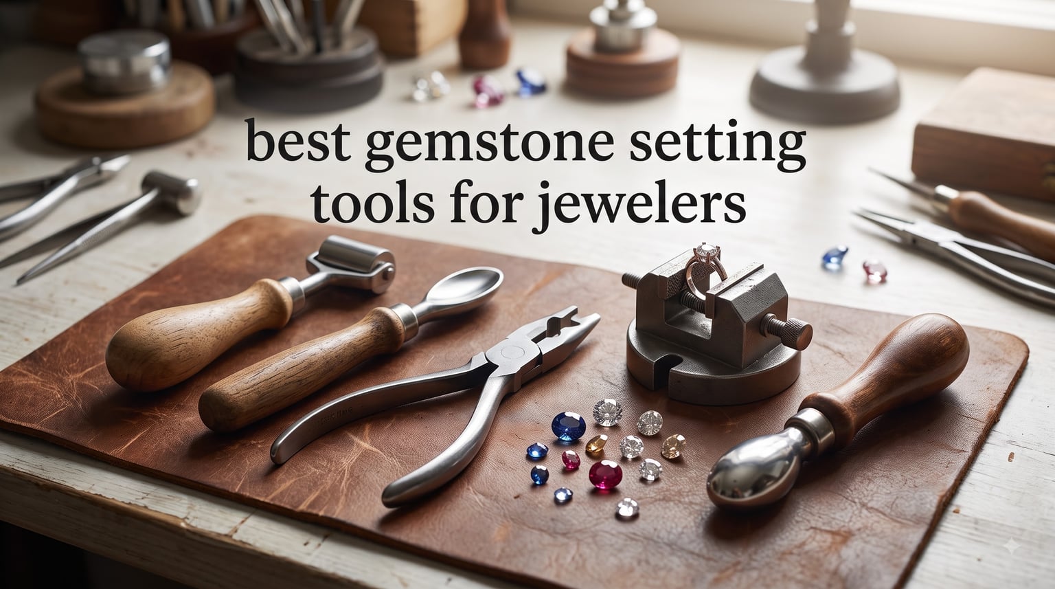best gemstone setting tools for jewelers
