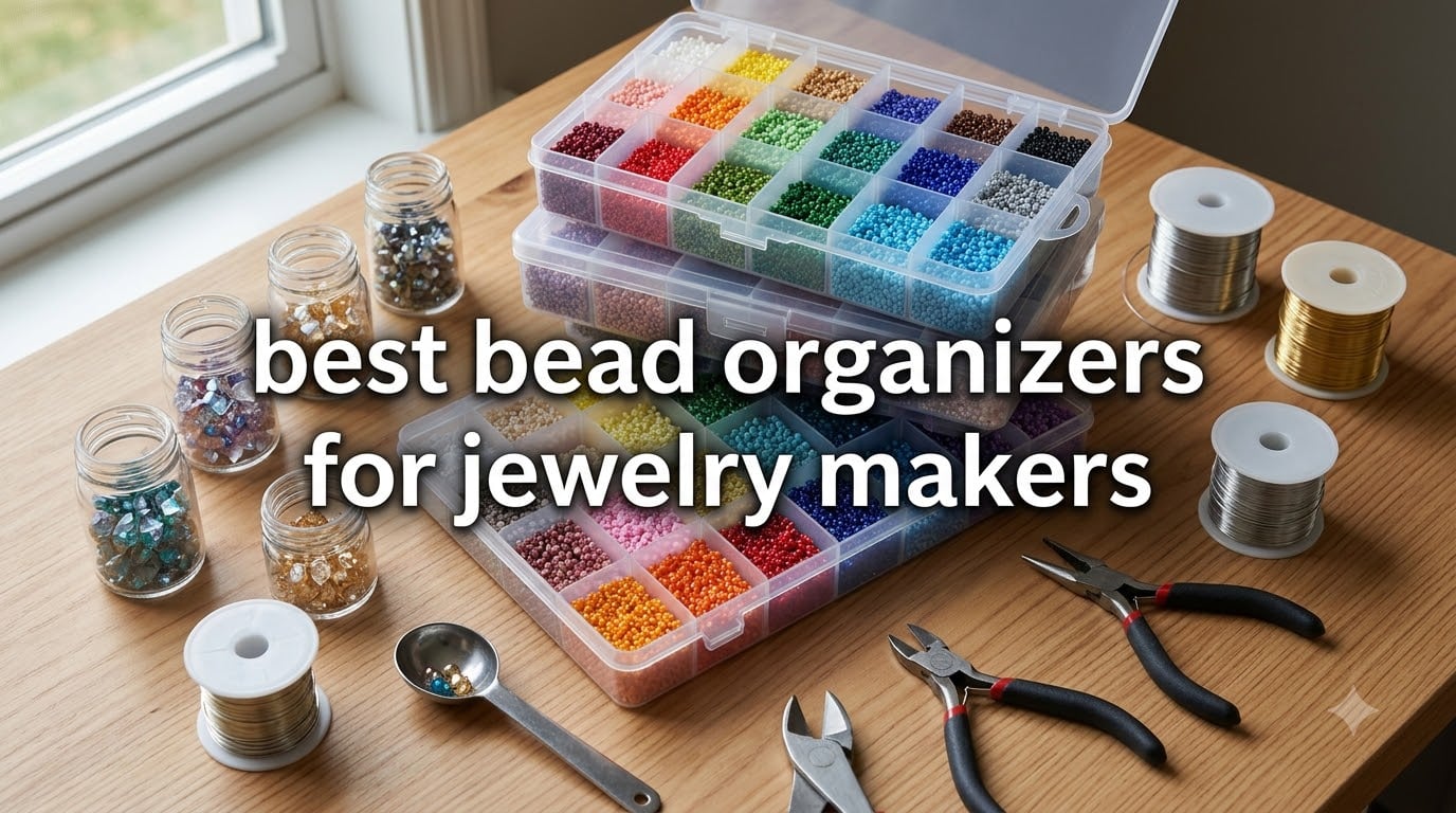 best bead organizers for jewelry makers