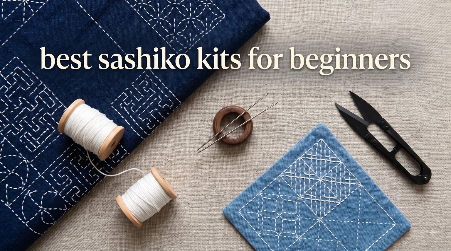 best sashiko kits for beginners