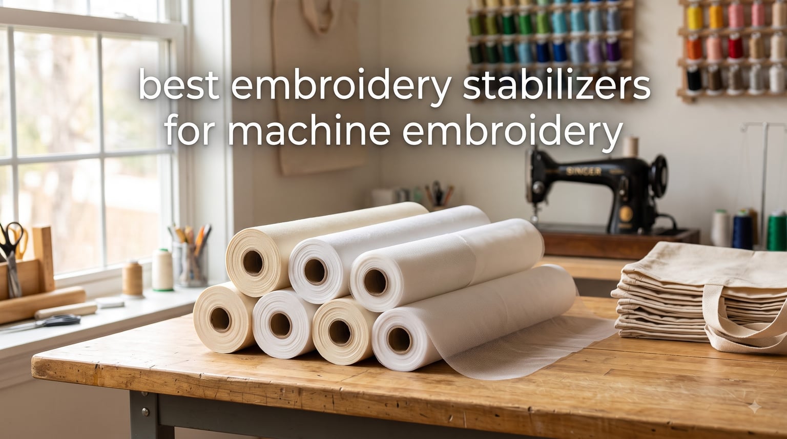 best embroidery stabilizers for machine embroidery