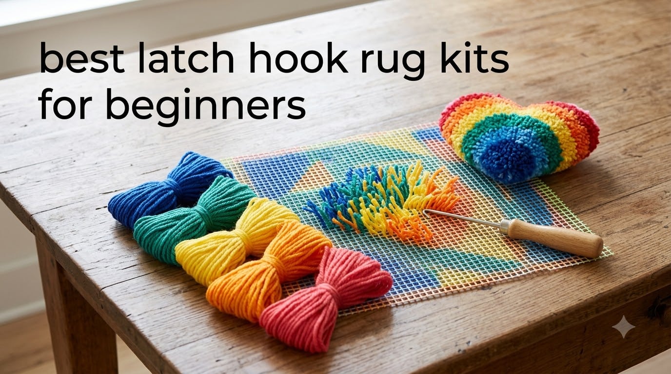 best latch hook rug kits for beginners