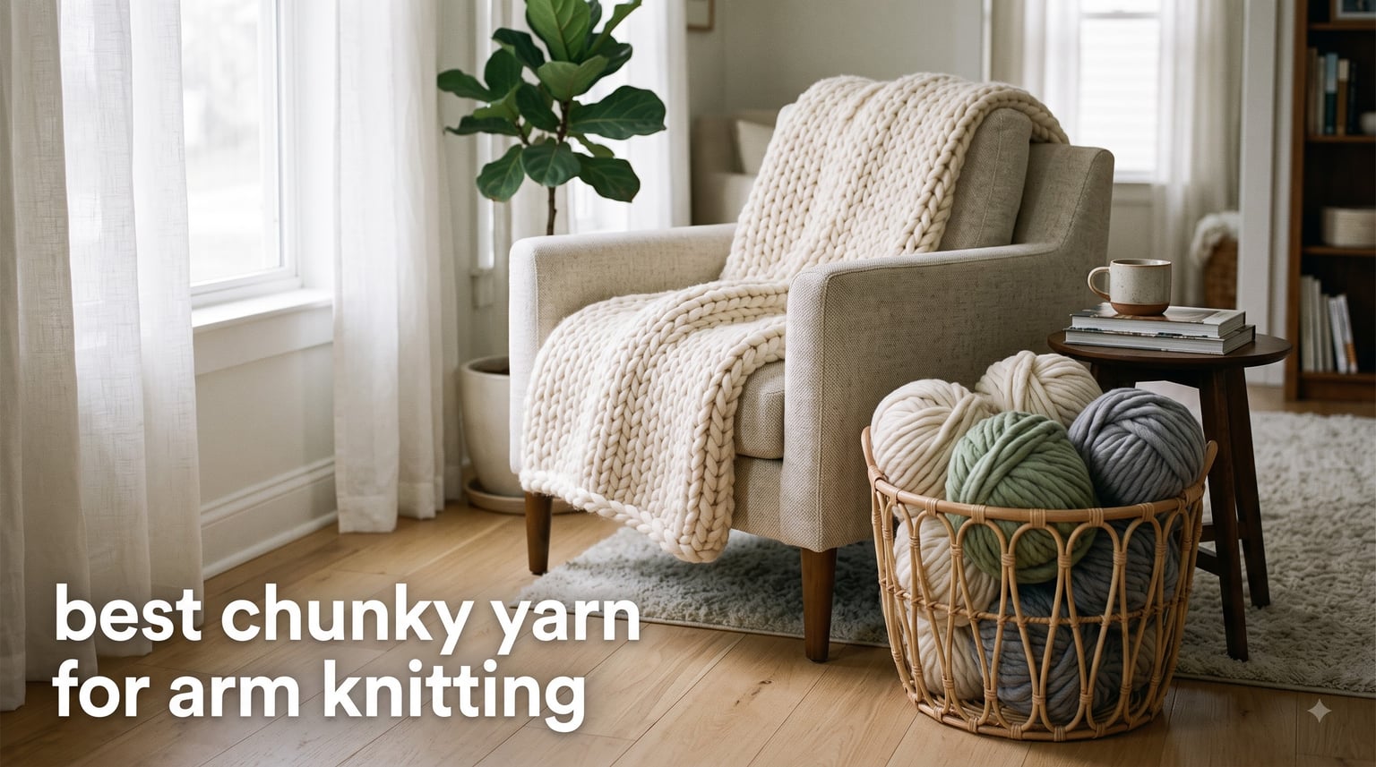 best chunky yarn for arm knitting