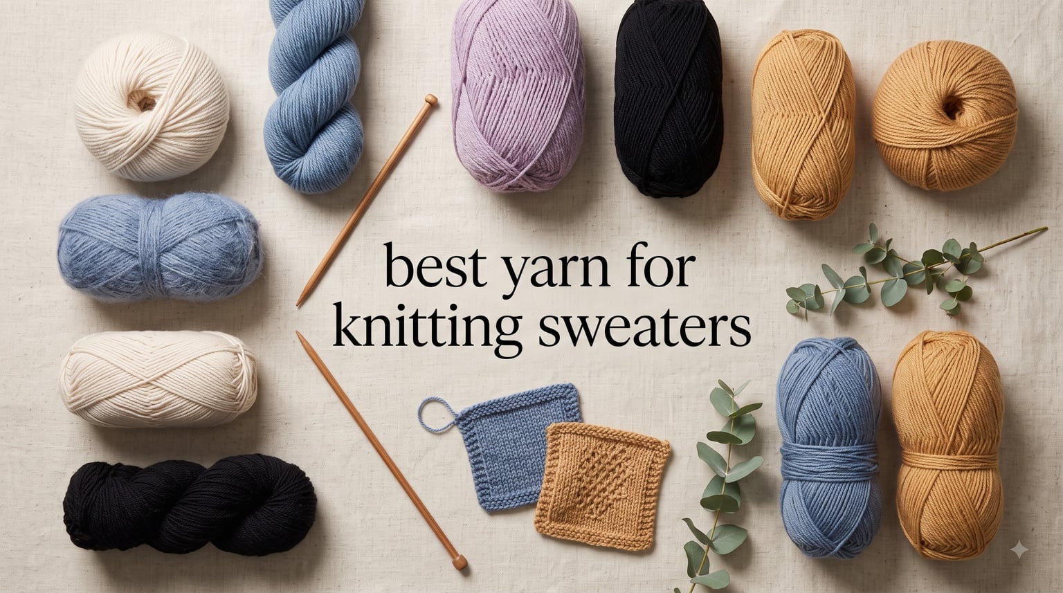 best yarn for knitting sweaters