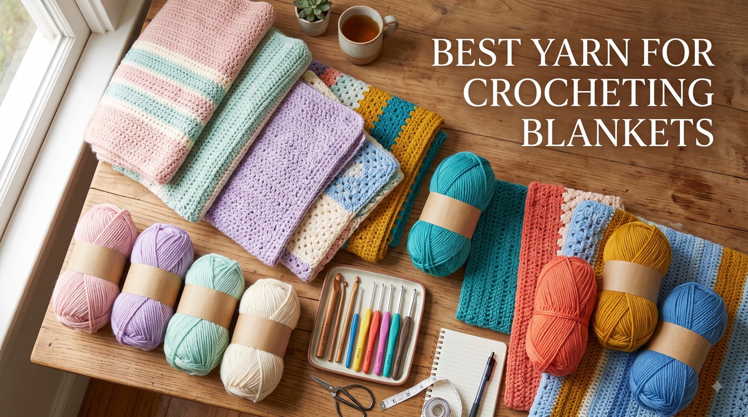 best yarn for crocheting blankets