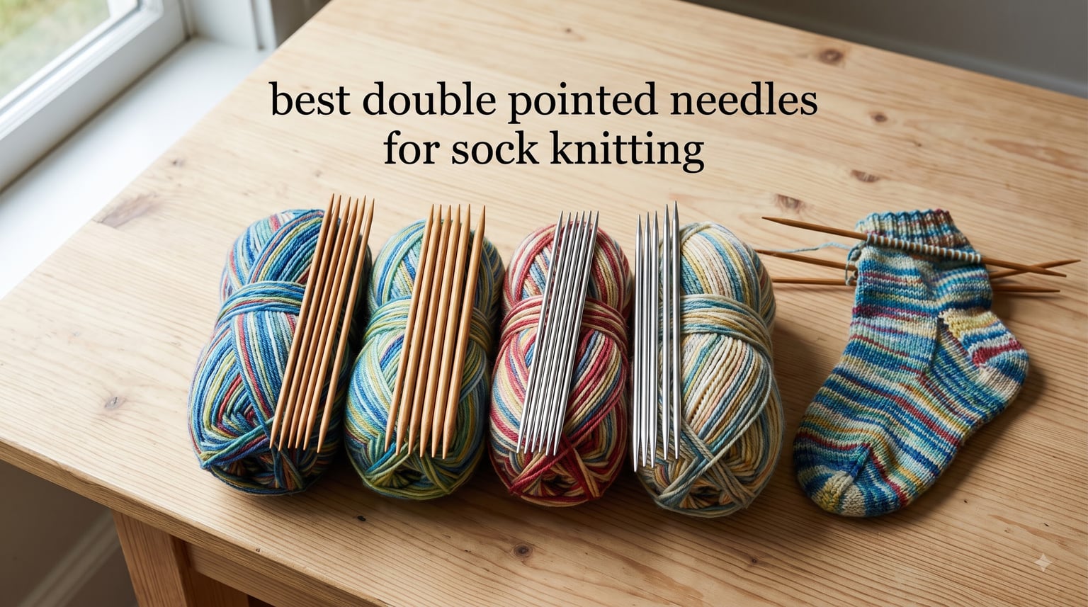 best double pointed needles for sock knitting