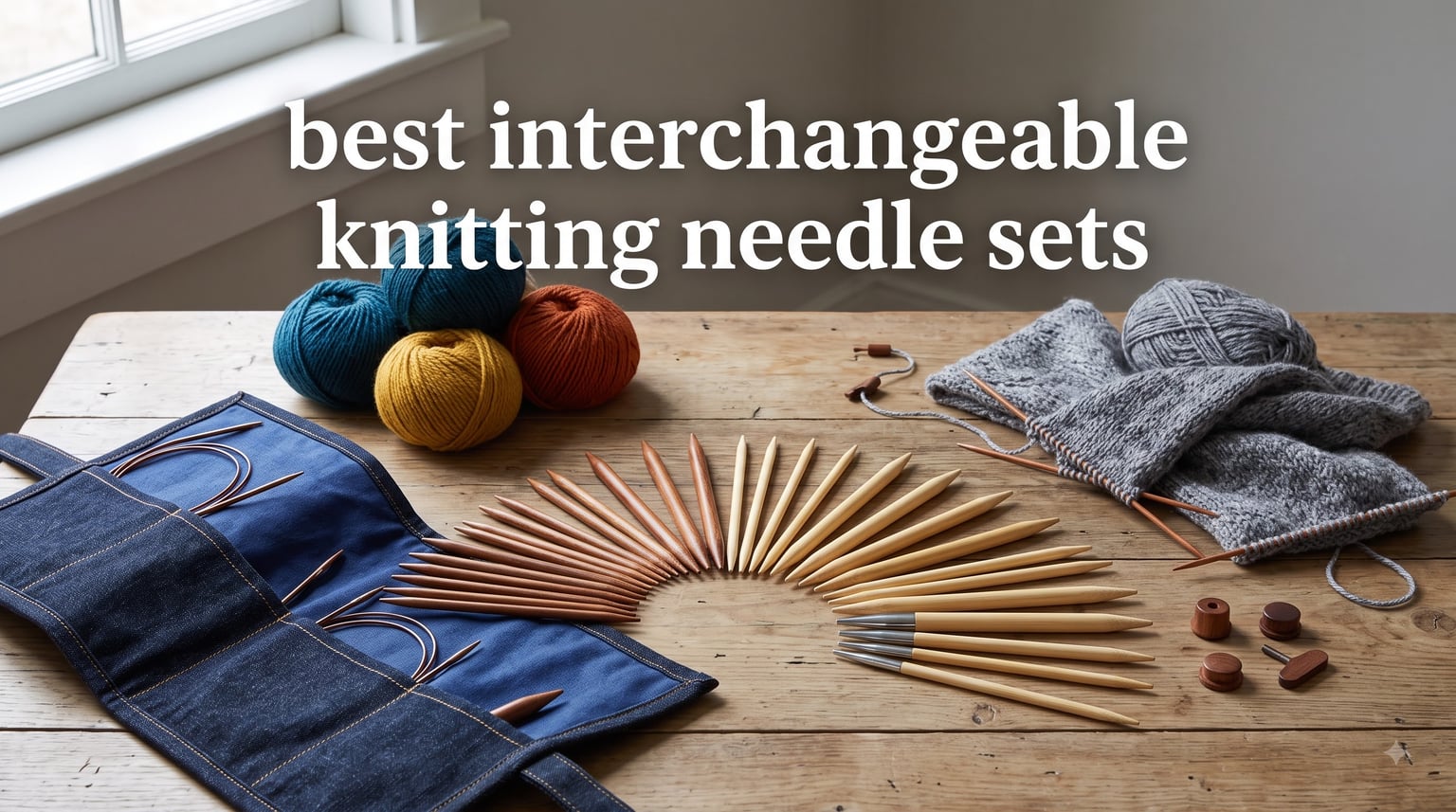 best interchangeable knitting needle sets