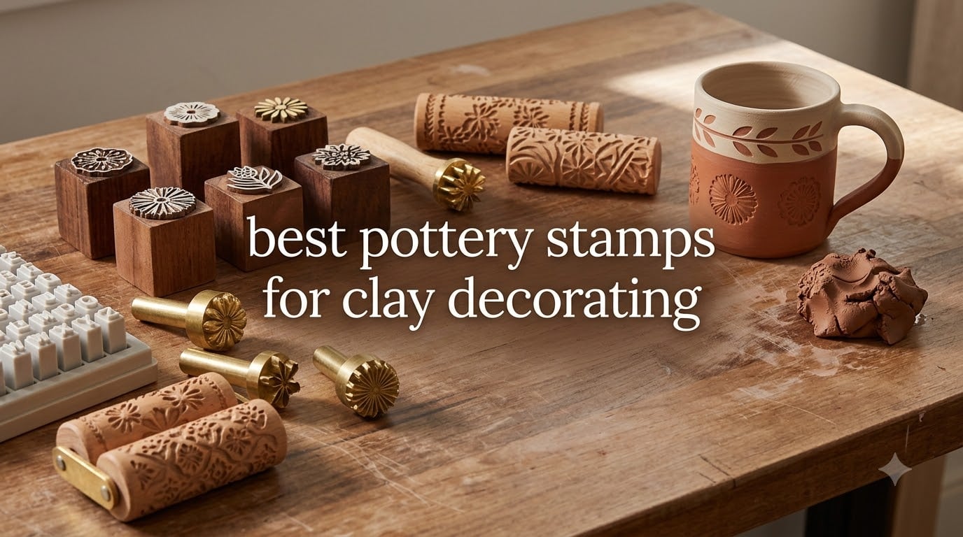 best pottery stamps for clay decorating