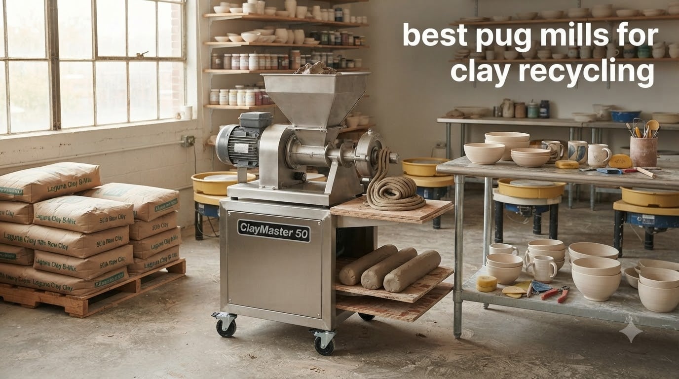 best pug mills for clay recycling