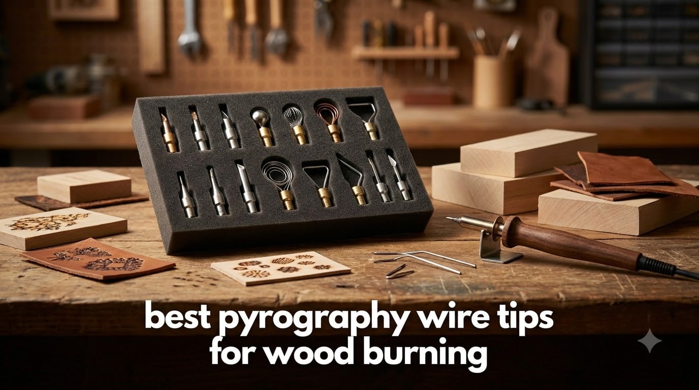 best pyrography wire tips for wood burning