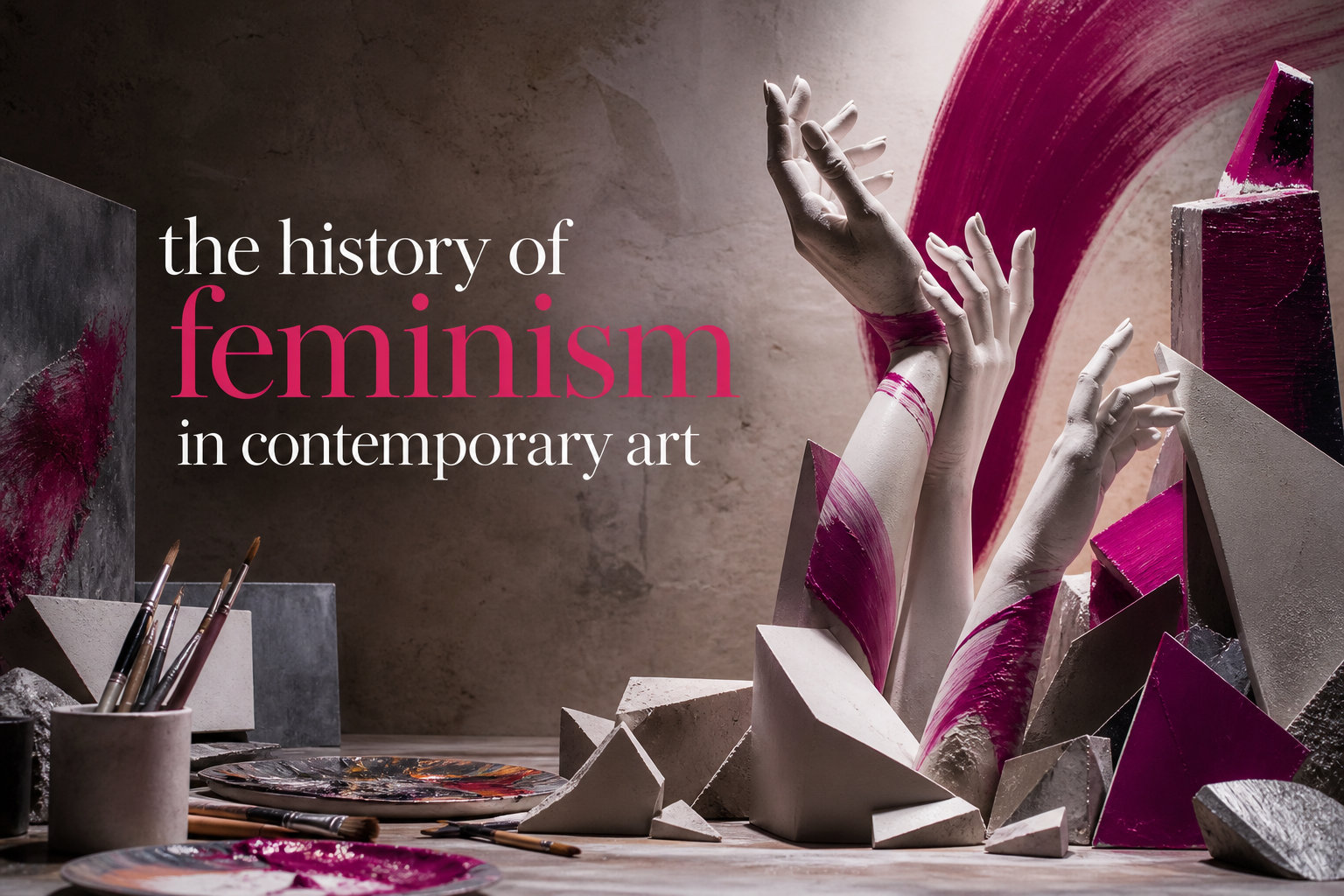 the history of feminism in contemporary art