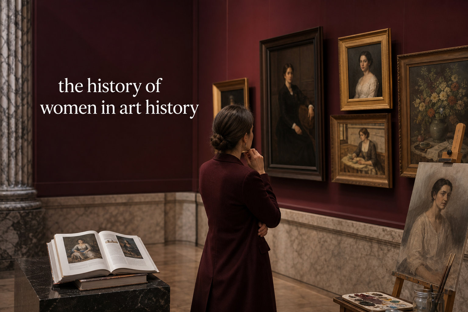 the history of women in art history